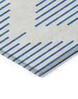 LOOMLAN Rugs Norelia Ivory Washable Indoor-Outdoor Rug