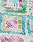LOOMLAN Rugs Nova Teal Washable Indoor-Outdoor Rug