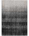 LOOMLAN Rugs Novelle Black Washable Indoor-Outdoor Rug