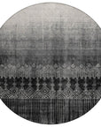 LOOMLAN Rugs Novelle Black Washable Indoor-Outdoor Rug