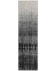 LOOMLAN Rugs Novelle Black Washable Indoor-Outdoor Rug