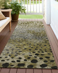 LOOMLAN Rugs Nuvane Brown Washable Indoor-Outdoor Rug