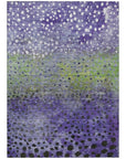 LOOMLAN Rugs Nuvane Purple Washable Indoor-Outdoor Rug