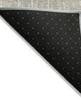 LOOMLAN Rugs Nyelle Ivory Washable Indoor-Outdoor Rug