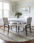 LOOMLAN Rugs Nyelle Ivory Washable Indoor-Outdoor Rug