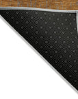 LOOMLAN Rugs Nyelle Mocha Washable Indoor-Outdoor Rug