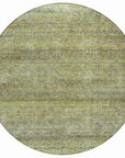 LOOMLAN Rugs Nymara Green Washable Indoor-Outdoor Rug