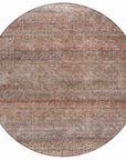 LOOMLAN Rugs Nymara Orange Washable Indoor-Outdoor Rug