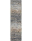 LOOMLAN Rugs Nyra Gray Washable Indoor-Outdoor Rug