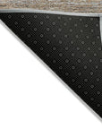LOOMLAN Rugs Nyra Gray Washable Indoor-Outdoor Rug