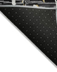 LOOMLAN Rugs Oceana Black Washable Indoor-Outdoor Rug