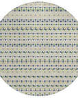 LOOMLAN Rugs Octavia Ivory Washable Indoor-Outdoor Rug