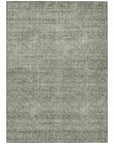 LOOMLAN Rugs Omera Green Washable Indoor-Outdoor Rug