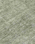 LOOMLAN Rugs Omera Green Washable Indoor-Outdoor Rug