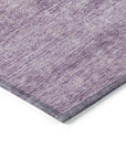 LOOMLAN Rugs Omera Purple Washable Indoor-Outdoor Rug