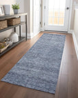 LOOMLAN Rugs Omera Sky Washable Indoor-Outdoor Rug