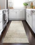 LOOMLAN Rugs Opaline Brown Washable Indoor-Outdoor Rug