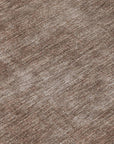 LOOMLAN Rugs Orlena Brown Washable Indoor-Outdoor Rug