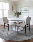 LOOMLAN Rugs Orlena Gray Washable Indoor-Outdoor Rug