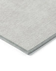 LOOMLAN Rugs Orlena Ivory Washable Indoor-Outdoor Rug