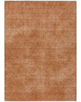 LOOMLAN Rugs Orlena Orange Washable Indoor-Outdoor Rug