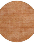 LOOMLAN Rugs Orlena Orange Washable Indoor-Outdoor Rug