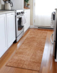 LOOMLAN Rugs Orlena Orange Washable Indoor-Outdoor Rug