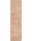 LOOMLAN Rugs Orlena Peach Washable Indoor-Outdoor Rug