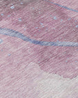 LOOMLAN Rugs Ornitha Pink Washable Indoor-Outdoor Rug