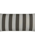 Outdoor Café Stripe Lumbar Pillow - Driftwood - LOOMLAN - D.V. Kap - Outdoor Pillows