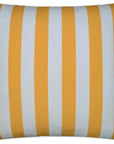 Outdoor Café Stripe Pillow - Yellow - LOOMLAN - D.V. Kap - Outdoor Pillows