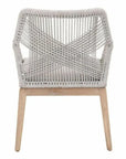 Essentials For Living Outdoor Loom Rope Dining Arm Chair 2PC Rope