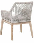 Essentials For Living Outdoor Loom Rope Dining Arm Chair 2PC Rope