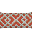 Outdoor Pergola Lumbar Pillow - Coral - LOOMLAN - D.V. Kap - Outdoor Pillows