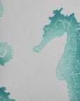 Outdoor Seahorse Pillow - Turquoise - LOOMLAN - D.V. Kap - Outdoor Pillows