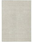 LOOMLAN Rugs Owen Beige Washable Indoor-Outdoor Rug