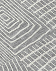LOOMLAN Rugs Owen Grey Washable Indoor-Outdoor Rug