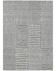 LOOMLAN Rugs Owen Grey Washable Indoor-Outdoor Rug