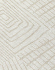 LOOMLAN Rugs Owen Ivory Washable Indoor-Outdoor Rug