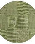 LOOMLAN Rugs Owen Olive Washable Indoor-Outdoor Rug