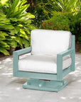 Palm Beach Poly Lumber Rocker Chair & Ottoman Set - LOOMLAN - Breezesta - Outdoor Lounge Sets