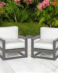Palm Beach Poly Outdoor Lounge Chair Sunbrella Cushion - LOOMLAN - Breezesta - Outdoor Lounge Chairs