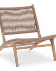 Moe's Home Palma Teak Weather-Resistant Outdoor Lounge Chair