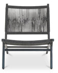 Moe's Home Palma Teak Weather-Resistant Outdoor Lounge Chair