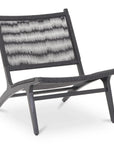 Moe's Home Palma Teak Weather-Resistant Outdoor Lounge Chair