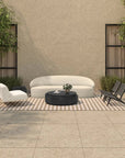 Moe's Home Palma Teak Weather-Resistant Outdoor Lounge Chair