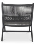 Moe's Home Palma Teak Weather-Resistant Outdoor Lounge Chair