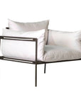 Seasonal Living Patinero Aluminum Charcoal Satin Patio Lounge Chair