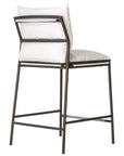 Patinero Charcoal Finish Patio Counter Chair - LOOMLAN - Seasonal Living - Outdoor Counter Stools