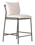 Patinero Charcoal Finish Patio Counter Chair - LOOMLAN - Seasonal Living - Outdoor Counter Stools